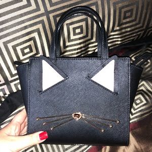 Kate Spade Jazz Things Up mini Cat crossbody